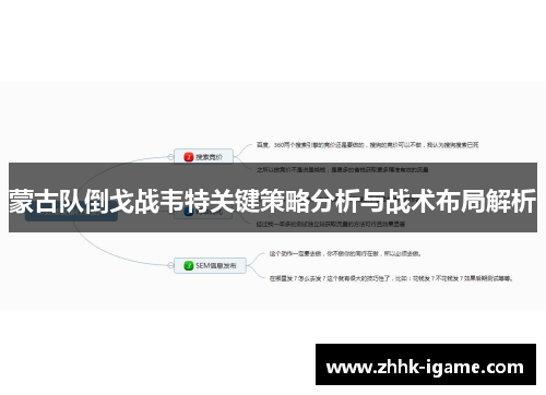 蒙古队倒戈战韦特关键策略分析与战术布局解析
